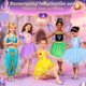 thumbnail image 2 of Disfraces de Princesa Jeowoqao para Niñas, 5 Conjuntos, 2 of 3