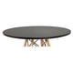 thumbnail image 2 of Mesa De Comedor Melamina Redonda Negro Luton, 2 of 2