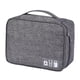 thumbnail image 1 of Estuche Organizador De Cables Electrónicos De Viaje Bolsa De Gadgets Cable De Disco Estuche De Almacenamiento USB Gris, 1 of 5