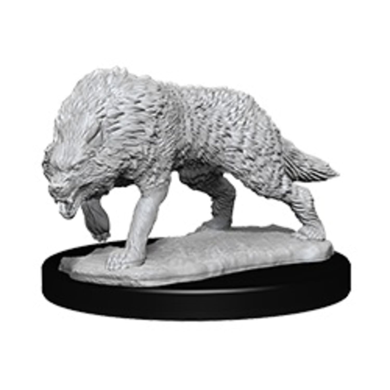Miniaturas Dungeons & Dragons Timber Wolves - Pack de 2