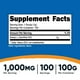 thumbnail image 2 of Suplemento Nutricost Acetil L-Carnitina 1000 mg 100 porciones, 2 of 3