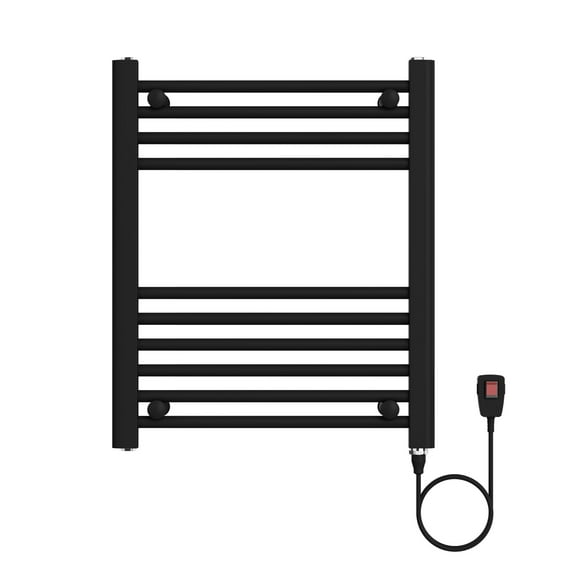 Calefactor Secador de Toallas 200 w Mural 60 x 50 cm Lipari Negro