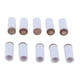 thumbnail image 1 of 10 Uds Puntas para Tacos de Billar Y Casquillos Puntas para Tacos de Billar Piezas de Palo de Billar Accesorios de Reparación Puntas Marrones Palo de 12mm, 1 of 5