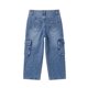 thumbnail image 3 of Pantalon Cargo Niña Jeans Moda Urbana Con Bolsillos, 3 of 3