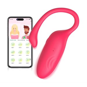 Atlas - Consolador Vibrador Inalámbrico Punto G Rosado