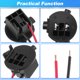 thumbnail image 5 of 2 Juegos de Adaptadores de Retenedor de Enchufe de Bombilla H7 para Hyundai Veloster 2012-2018 Enchufe de Bombilla H7 para Hyundai para Genesis Coupe 2013-2016 Reemplazo 18647-55007S, 5 of 7