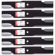 thumbnail image 1 of Paquete de 6 cuchillas Oregon 91-620 para cortacésped de 48" Scag, Lesco y Hustler, 1 of 3