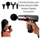 thumbnail image 4 of Mini Pistola De Masaje Fascial Recargable Usb 6 Velocidades, 4 of 6