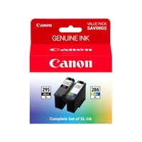 Cartucho De Tinta Canon Pg-295Xl/Cl-286Xl, Paquete Económico Original