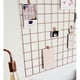 thumbnail image 4 of Rejilla para Fotos Rose Gold 42x30 cm - Incluye Set De 12 Clips, 4 of 4