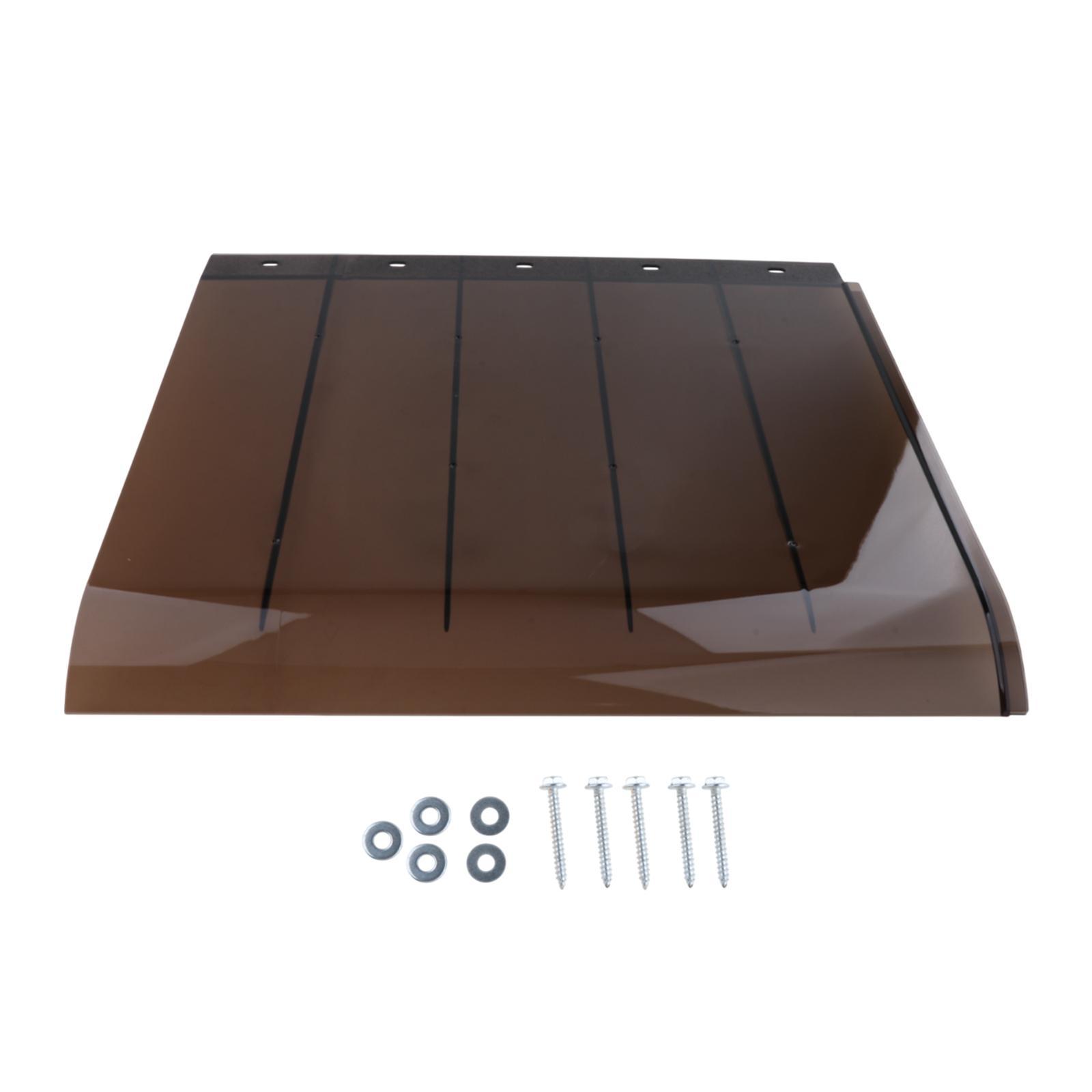 Magideal - Marquesina Para Ventana, Puerta, Toldo, Toldo Para Patio, Marquesina Con Tornillos, Elegante Marquesina De Pc Para Puerta Delantera, Protección Contra 40Cmx35Cm