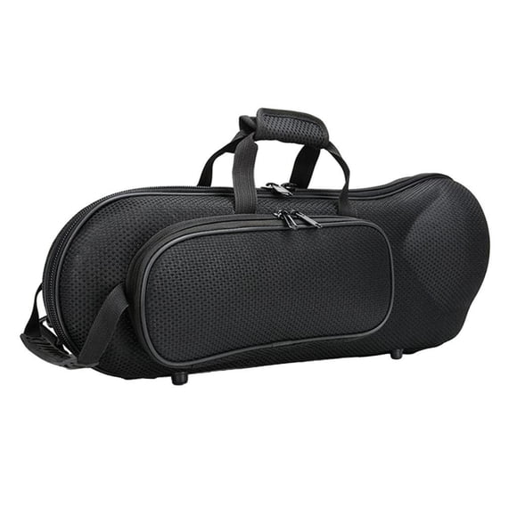 Brass Wind Black Musical Trompet Case Oxford Gig Bag Black Oxford Cloth