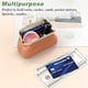 thumbnail image 5 of Billetera De Cuero Sintético Con Cerradura Diseño De Cerradura Metálica Material Pu Preferido Textura De Moda Compacta Y Portátil, 5 of 6