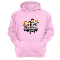 Genérico - Polerón Canguro Grey´S Anatomy Rosa Talla S Unisex