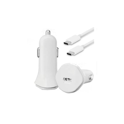 Genérico - Cargador Auto Carga Rapida 18W Y Cable Usb C 30A Aspor A906