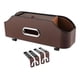 thumbnail image 3 of Organizador De Respaldo Para Asiento De Coche, Soporte Para Pa?uelos, Almacenamiento De Cuero PU, 2 Portavasos Para Bebidas, 3 of 5