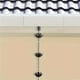 thumbnail image 3 of Cadena de lluvia de hoja de roble con adaptador, cadena de captura de lluvia de loto ajustable de 4 pies para canaletas fuera de la caída, para el agua de desvío y la pantalla del hogar, rec, 3 of 3