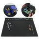 thumbnail image 5 of Alfombrilla de soldadura de silicona Handook, resistente al calor, 500 °C, 16 x 30 cm, 5 of 8