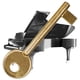 thumbnail image 1 of Llave de bloqueo NeoPRO para piano Steinway Hamburg Grand, 1 of 4