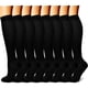 thumbnail image 1 of Calcetines de compresión CHARMKING de 15 a 20 mm Hg para mujeres y hombres, 8 pares, 1 of 6