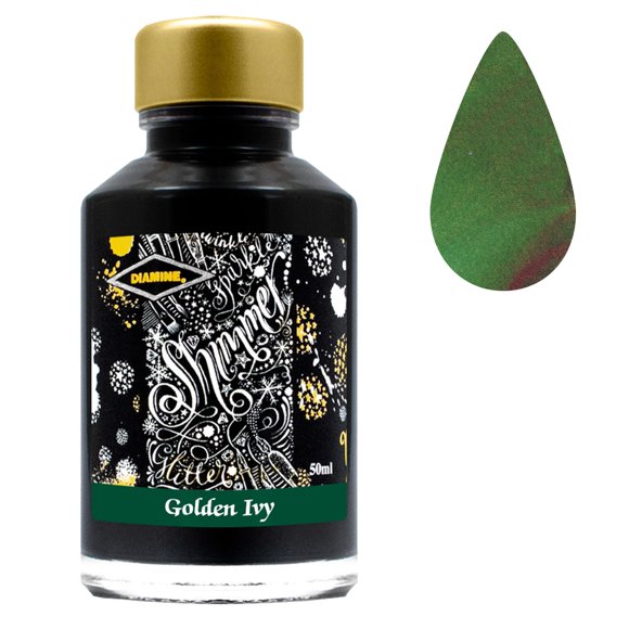 Tinta líquida Diamine 50 ml Brillante Golden Ivy