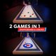thumbnail image 3 of Juego GoSports Shuffleboard Curling 2 en 1 de 45 x 13 pulgadas, 3 of 3