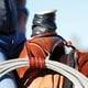 thumbnail image 2 of Correa de Cuero con Nudo de Botón para Cuerno de Silla Martin Saddlery 30x8x15 cm, 2 of 2