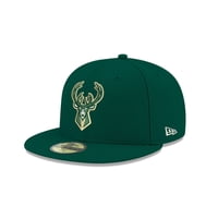 Gorra New Era Nba Milwaukee Bucks Official 59Fifty Para Hombre