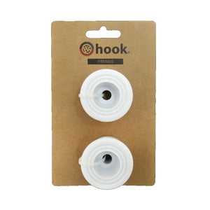 Frenos Hook B-Pw-172 Para Patines School Blanco 2 Unidades