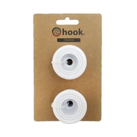 Frenos Hook B-Pw-172 Para Patines School Blanco 2 Unidades