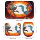 thumbnail image 3 of Wile E. Coyote y Correcaminos-theme 4-Piece Shower Curtain Set with Rugs, Waterproof Bathroom Decor Set Includes Bath Mat, U-Shaped Rug, Toilet Lid Cover and Curtain with Hooks, 3 of 6