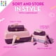 thumbnail image 3 of Organizador de maquillaje Caboodles On-The-Go Girl with Mirror Pink, 3 of 4