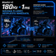 thumbnail image 4 of Monitor Gamer 24" FHD IPS HDR 180Hz 1Ms MGMG2442 Master-G, 4 of 12