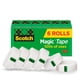thumbnail image 1 of Cinta adhesiva Scotch Magic, 6 rollos de 3/4 x 1000 pulgadas, para reparación, 1 of 9