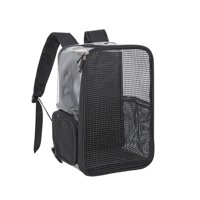 Ioensy - Mochila Para Gatos, Bolsa De Viaje Con Ventilación Transpirable Para Perritos