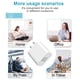thumbnail image 2 of Adaptador de corriente USB YTFCYIKBG de doble puerto para iPhone, blanco, 2 of 7