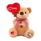thumbnail image 5 of Muñeco de oso de peluche para niños, regalo de cumpleaños, regalos del Día de San Valentín para novio, juguetes de peluche suaves, adornos de regalo , beige, 5 of 5