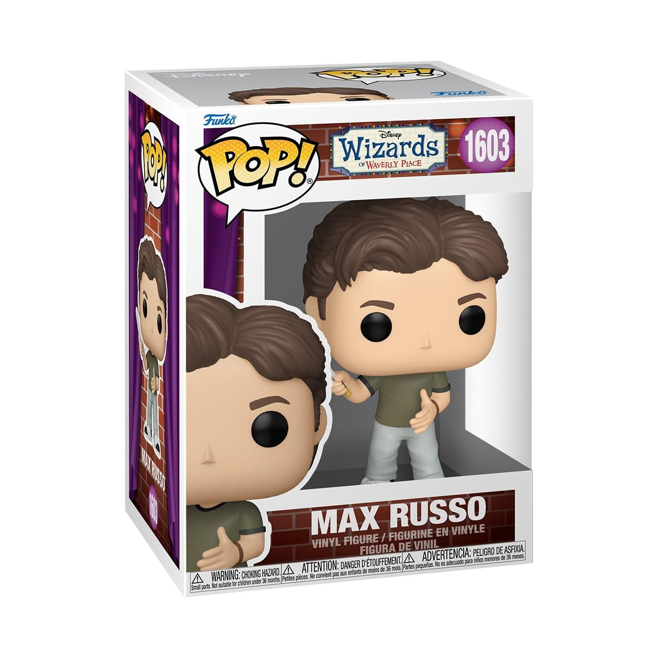 Figura De Vinilo Coleccionable Funko Pop! Disney Max Russo