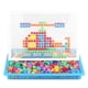thumbnail image 4 of Mushroom Nails Color Pegboard Aprendizaje Temprano Educativo Preescolar Juguete Regalo, 4 of 5