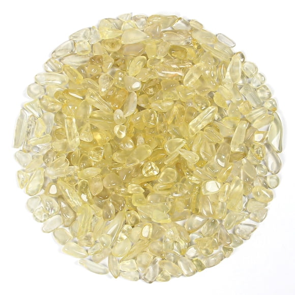 Fragmentos de cuarzo citrino limón Orientrea 500 g a granel