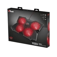 Soporte De Refrigeración Para Laptop Color Negro Trust Gaming Gxt 278