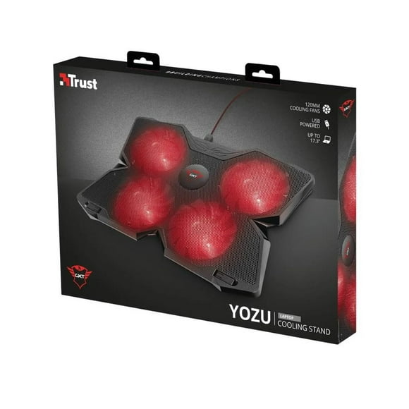 Soporte de Refrigeración para Laptop Color Negro Trust Gaming GXT 278