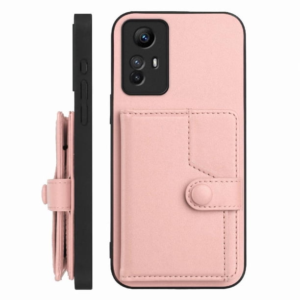 FOXDOCK Funda para Xiaomi Redmi NOTE12s 4G con Bloqueo RFID - Diseño Elegante con Cierre de Botón