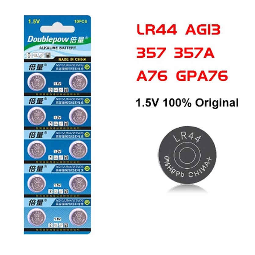 Impormaipu - Pilas Lr44 Ag13 357a Cx44 Pila De Botón 1,5 V Para Relojes Luces Otros Lr44w