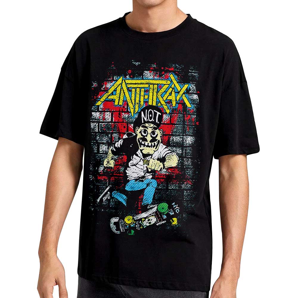 Fanshirt - Polera Estampada Anthrax Not Man