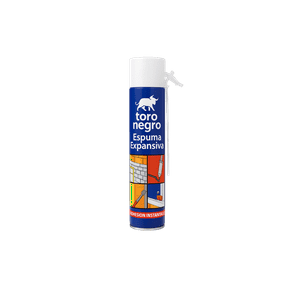 Toro Negro - Espuma Expansiva Poliuretano Sellador Aislante 750 Ml