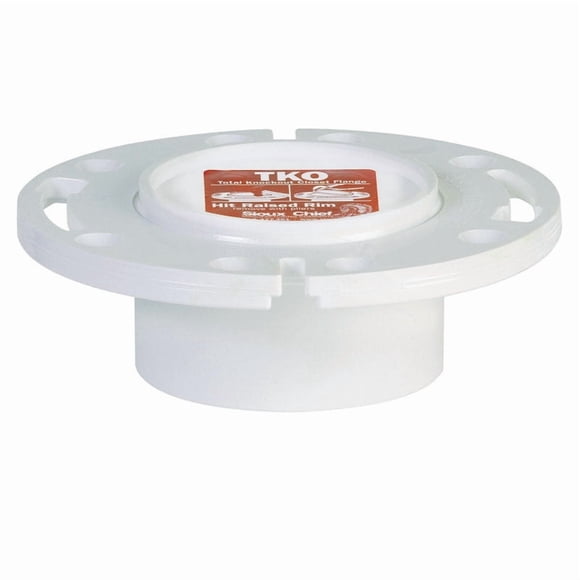 Brida de armario Sioux Chief TKO PVC de 3 pulgas/4 pulgadas en el interior