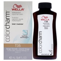 Tónico Wella Color Charm T35 Rubio Beige 42 Ml