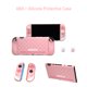 thumbnail image 2 of Juego de Carcasas Protectoras Compatible con Switch 2, Carcasa Trasera de ABS con Cubiertas de Agarre de Silicona para Joy-Pad, 2 Pares de Agarre de Pulgar de Silicona, 2 of 9