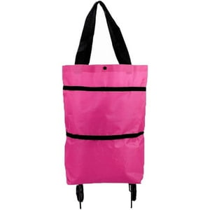 Crusec - Carrito De Compras Bolsa Con Ruedas Multiusos Plegable